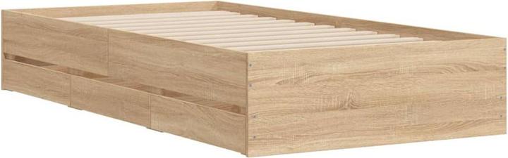 Actual product image VidaXL Bed frame with drawers (75 x 190 cm)