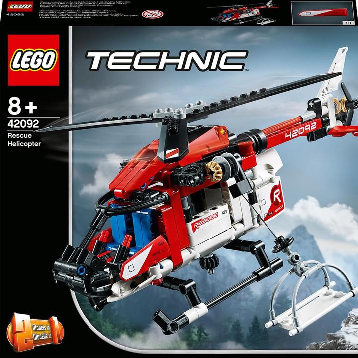 LEGO Rescue helicopter (42092, LEGO Technic)