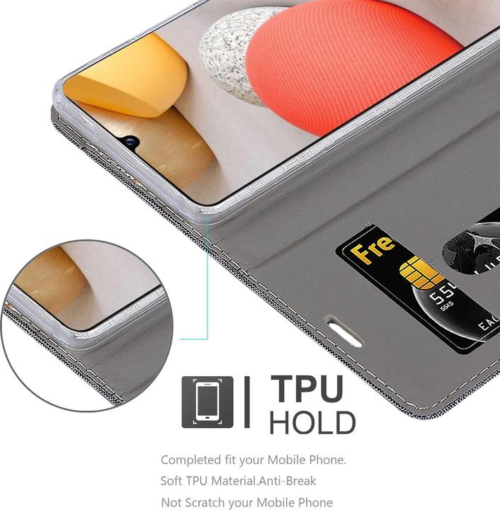 Actual product image Cadorabo Book Jeans Optics Cover (Samsung Galaxy A42 5G)