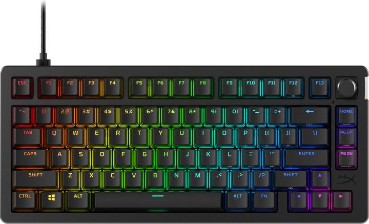 Actual product image HyperX Alloy Rise Mechanical Gaming Keyboard 75% (US) (US, Cable)
