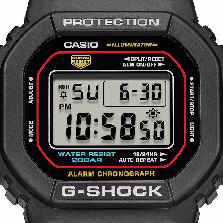 Actual product image Casio DW-5600RL-1ER (Digital watch, 43 mm)