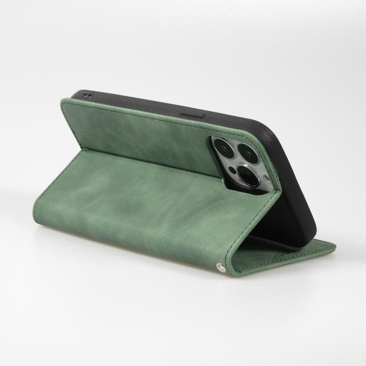 Produktbild PhoneLook Leder Tasche Case Flip Wallet vintage mit Magnetverschluss und Kartenhalter (Apple iPhone 16e)