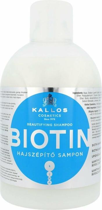 Kallos Cosmetics Biotin Biotin (1000 ml, Flüssiges Shampoo)