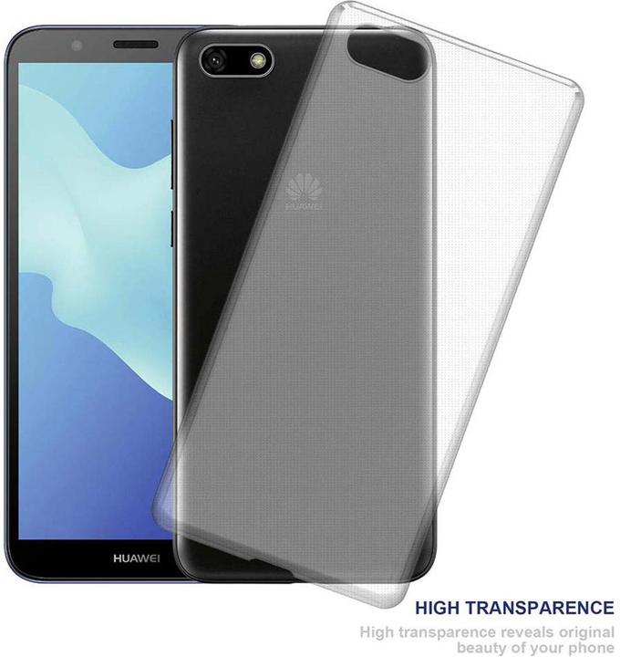 Actual product image Cadorabo TPU Ultra Slim AIR Cover (Huawei Y5 (2018))