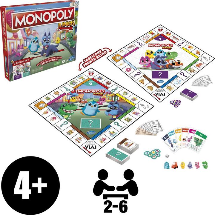Immagine prodotto Monopoly Junior (Italiano)