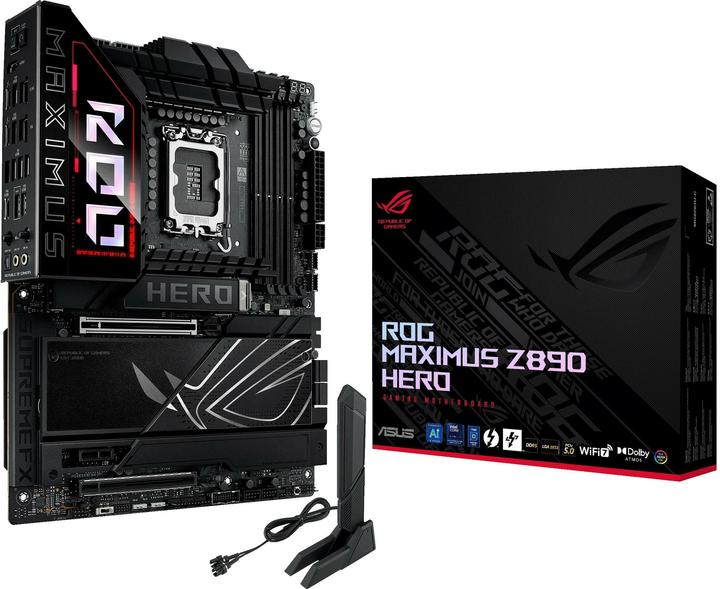Produktbild ASUS ROG MAXIMUS Z890 HERO (LGA 1851, Intel Z890, ATX)