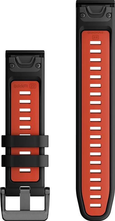 Actual product image Garmin Acc,epixPRO (g2),22mm QuickFit Blk (22 mm, Silicone)