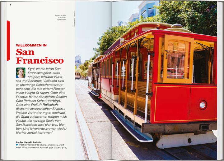 Actual product image Reiseführer San Francisco (German, Alison Bing, Sara Benson., Ashley Harrell, John A Vlahides, 2023)