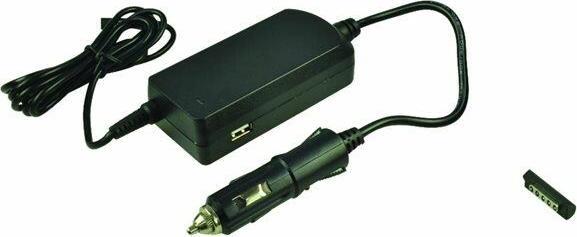 Produktbild 2-Power DC Car Adapter 12V 3.6A 45W + 2.1A USB