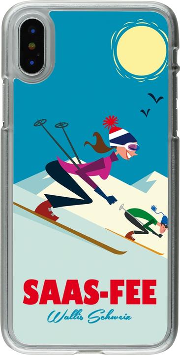 Image du produit PhoneLook Coque transparent Saas-Fee Ski Downhill (Apple iPhone X, Apple iPhone XS)