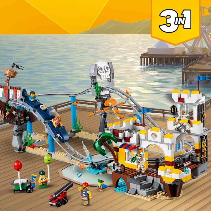 Actual product image LEGO Pirate roller coaster (31084, LEGO Creator 3-in-1)
