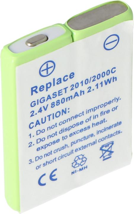 Actual product image AccuCell Battery Siemens GIGASET 3010 POCKET, DETEWE OPEN PHONE 21