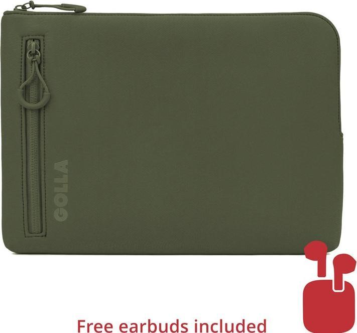 Produktbild Golla Laptop-Sleeve 13 Zoll, grün (13", Apple, HP, ASUS, Dell, Lenovo)