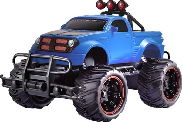Actual product image Megaleg Fjernstyret Monster Truck Off-Road 1:20 Blå