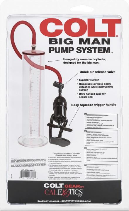 Actual product image CalExotics COLT Big Man Pump System