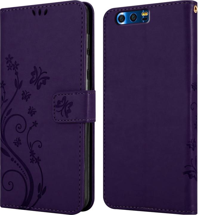 Actual product image Cadorabo Flower Book Cover (Honor 9)