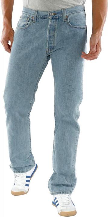 Actual product image Levis 501 jeans light stonewash (W33/L30)