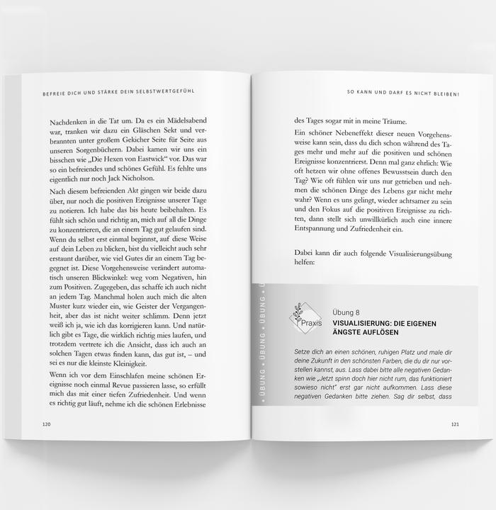 Actual product image Befreie Dich und stärke Dein Selbstwertgefühl (German, Diana Schon-Rupp, 2022)
