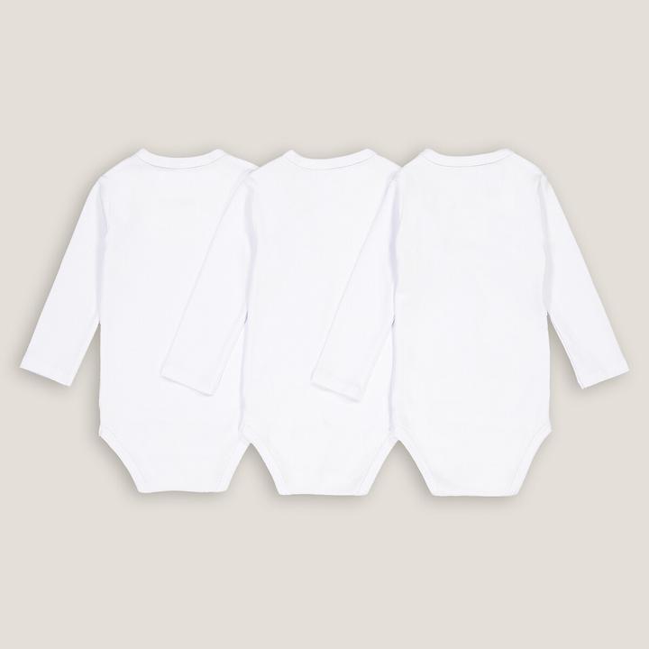 Produktbild La Redoute Collections 3er-Pack Erstlings-Bodys (80)