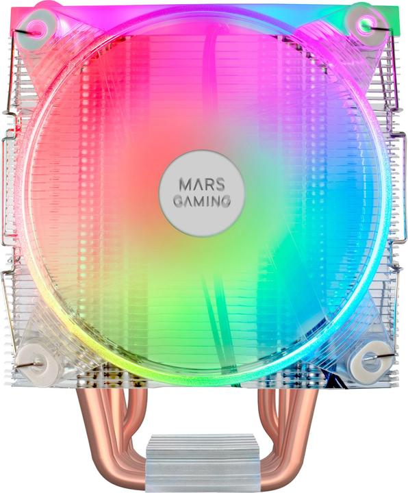 Image du produit Mars Gaming Ventilateur Pour Processeur Mcpu66 RGB (Transparent) (102 mm)