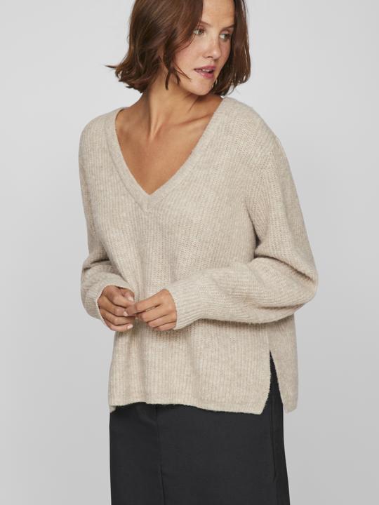 Actual product image Vila V-neck knit jumper (XS)