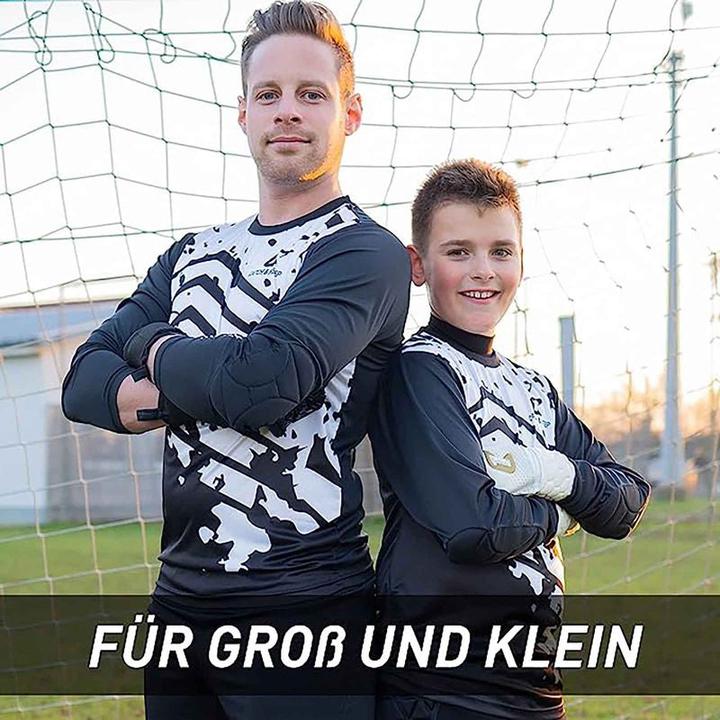 Actual product image Catch & Keep Goalkeeper Jersey Kids Adult Football Jersey Keeper Shirt Football Top (152)