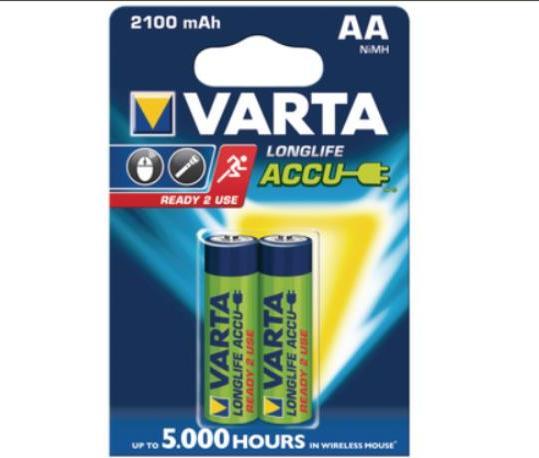 Productafbeelding Varta Accu Power opladen (2 Pcs., AA, 2100 mAh)