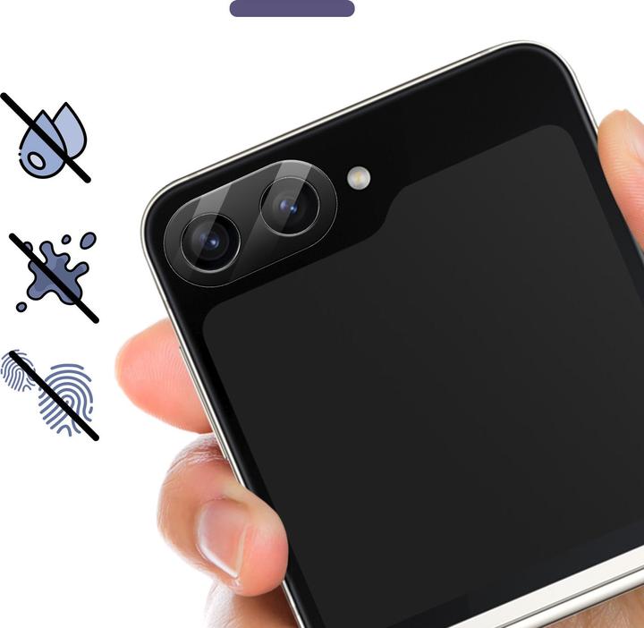 Actual product image Imak ClearShield camera protection (1 Piece, Samsung Galaxy Z Flip6)