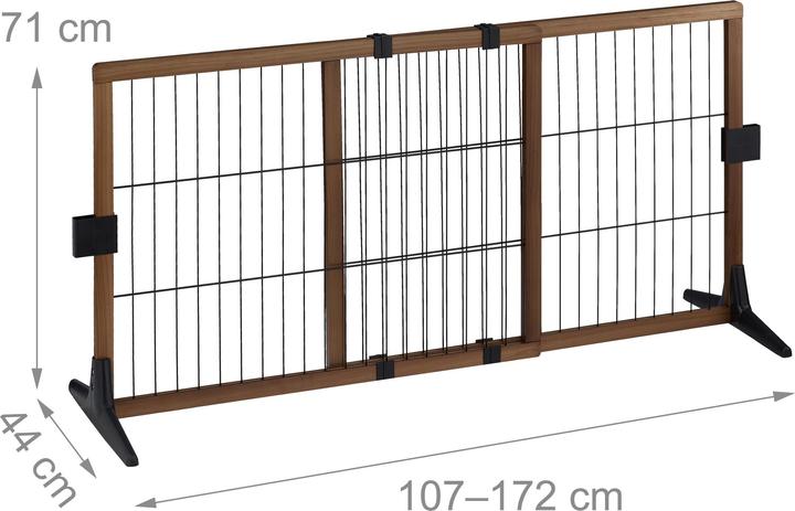 Produktbild Relaxdays Absperrgitter (172 cm)