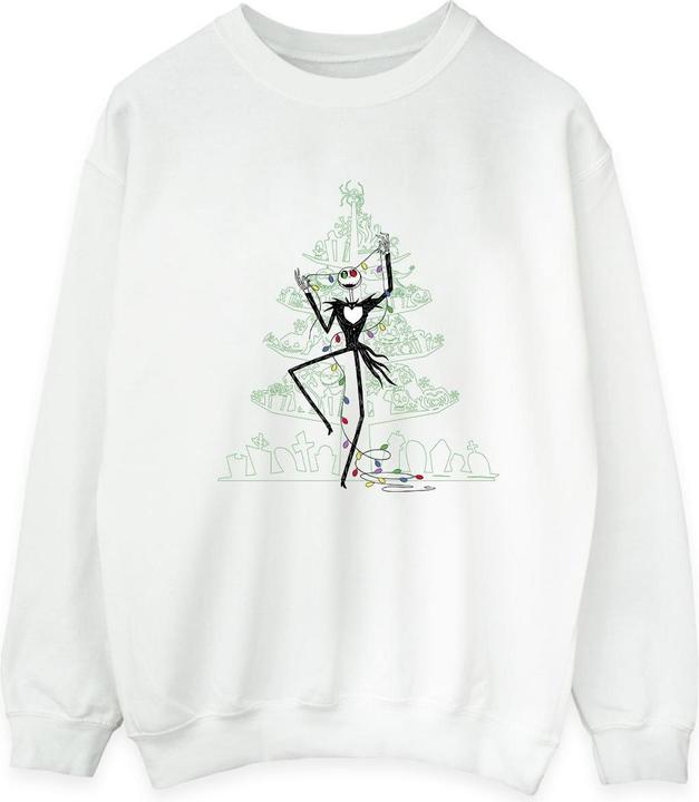 Immagine prodotto Disney The Nightmare Before Christmas Tree Green Felpa Uomo (5XL)
