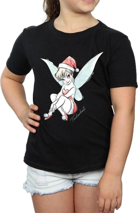Immagine prodotto Disney Tinkerbell Christmas Fairy Maglietta Ragazze (140, 146)
