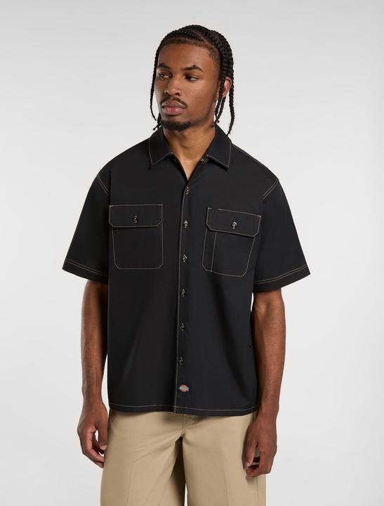 Produktbild Dickies Riverbend Work Shirt Black (S, M, L, XL, XXL)