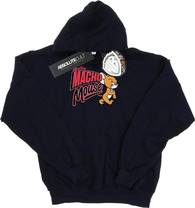 Immagine prodotto Tom & Jerry Macho Mouse Felpa con Cappuccio Uomo (XXL)