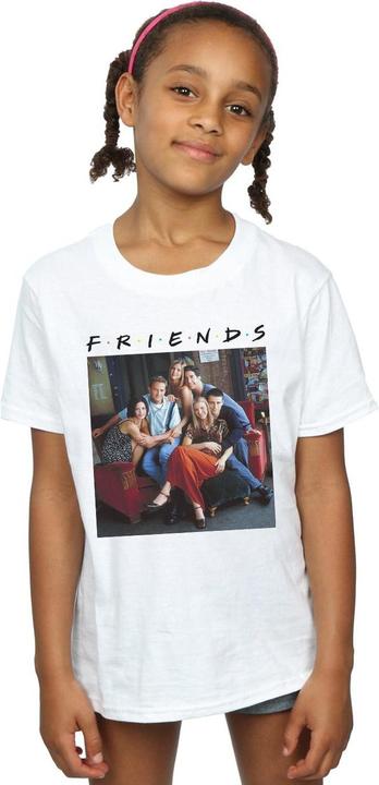 Immagine prodotto Friends Group Photo Couch Maglietta Ragazze (128)