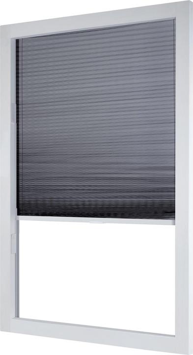 Image du produit tesa Moustiquaire plissée en aluminium pour fenêtre de toit, store à enroulement, télescopique, montage (164 x 102 cm)