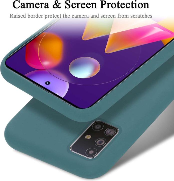 Image du produit Cadorabo Coque pour Samsung Galaxy M31s TPU Liquid Silicone Case (Samsung Galaxy M31s)