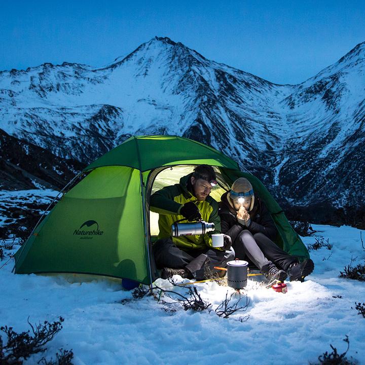 Productafbeelding Naturehike Cloud Peak 2 20d T-Zip tent nh17k240-y-groen (2.50 kg, 2 personen)