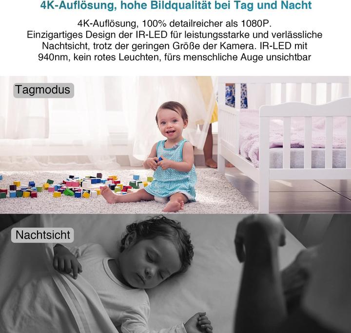 Produktbild Wiwacam MW5 4K Ultra HD WLAN Überwachungskamera