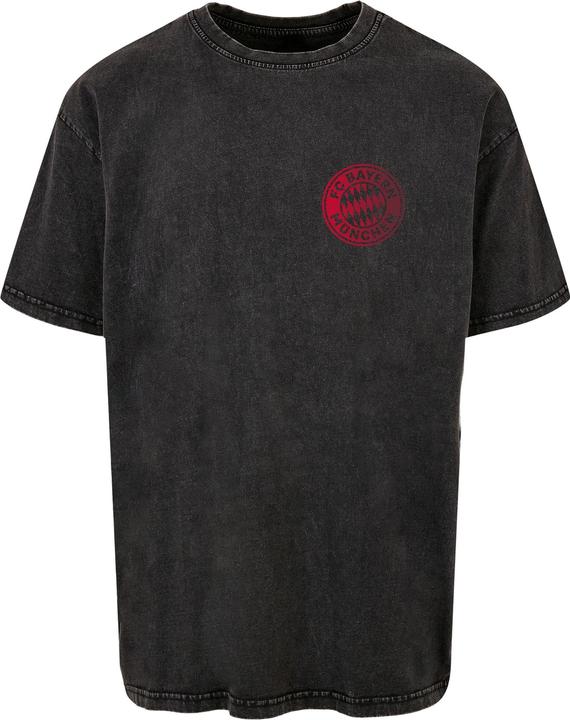 Produktbild FC Bayern München Mia San Mia V GR Acid Washed Heavy Oversize Tee - 115607 (M)