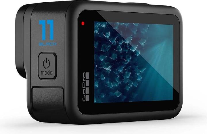 Immagine prodotto GoPro HERO11 Black - Videocamera con Casey (inclusa scheda MicroSDXC da 64 GB) (60p, WiFi, Bluetooth)