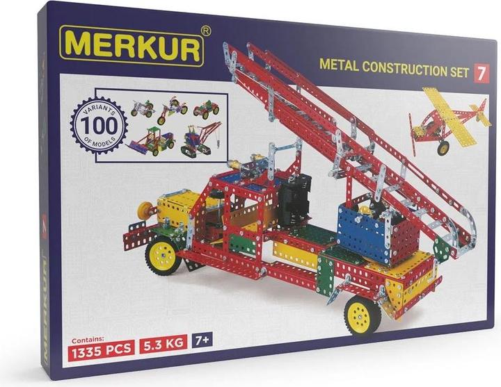 Actual product image Merkur 7 Big construction set, 1335 Teile, 100 Modelle