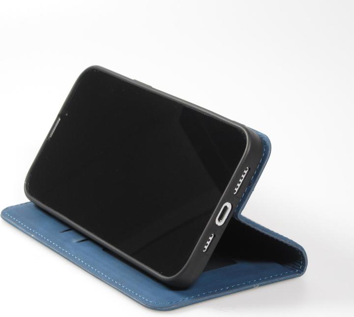 Produktbild PhoneLook Leder Tasche Flip Wallet vintage mit Magnetverschluss und Kartenhalter (Apple iPhone 13)