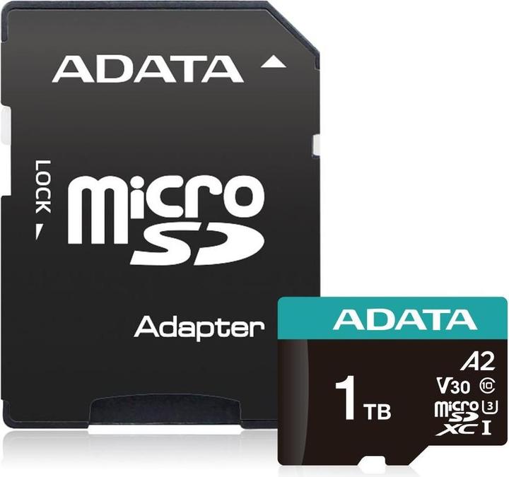 Adata Premier Pro (1000 GB, microSD, U3, UHS-I)
