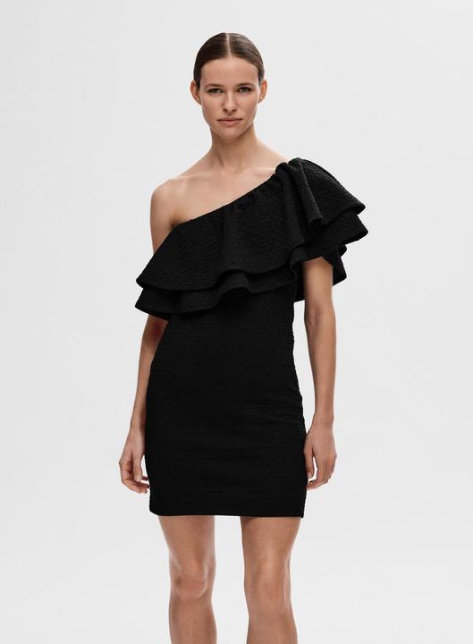 Actual product image Selected Femme One-Shoulder Mini Dress (XL)