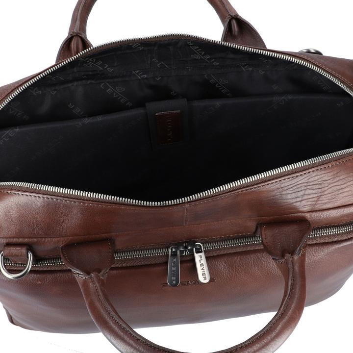 Produktbild Plevier Vintage Bill Aktentasche Leder 40 cm Laptopfach (17.32")