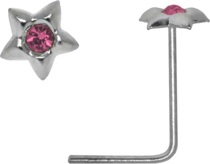 Produktbild Bijouteria Nasenpiercing (Kristall, Silber 925)