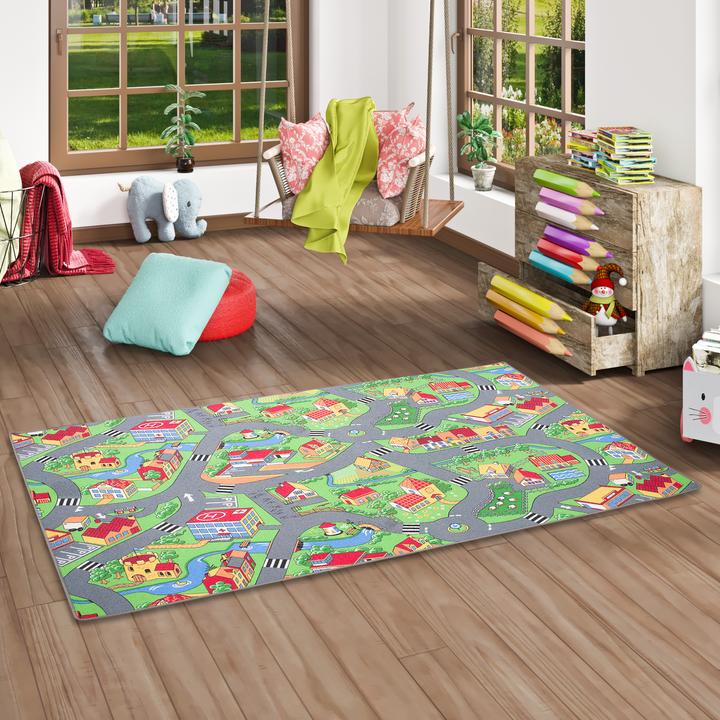 Actual product image Snapstyle Kinder Spiel Strassenteppich (100 x 200 cm)