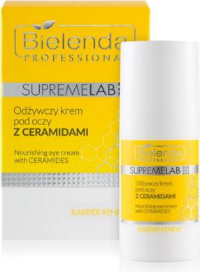 Bielenda PROFESSIONAL SupremeLab Barrier Renew Nourishing Eye Cream With Ceramides Odżywczy krem pod (Crème, 15 ml)