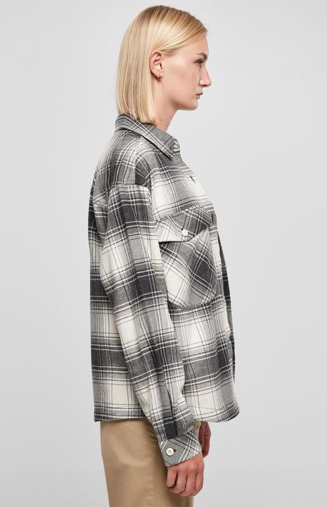 Produktbild Urban Classics Ladies Oversized Check Shirt (XL)