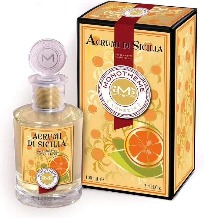 Actual product image Monotheme Agrumi Di Sicilia Eau De Toilette Spray 100ml (L) (Eau de toilette, 100 ml)